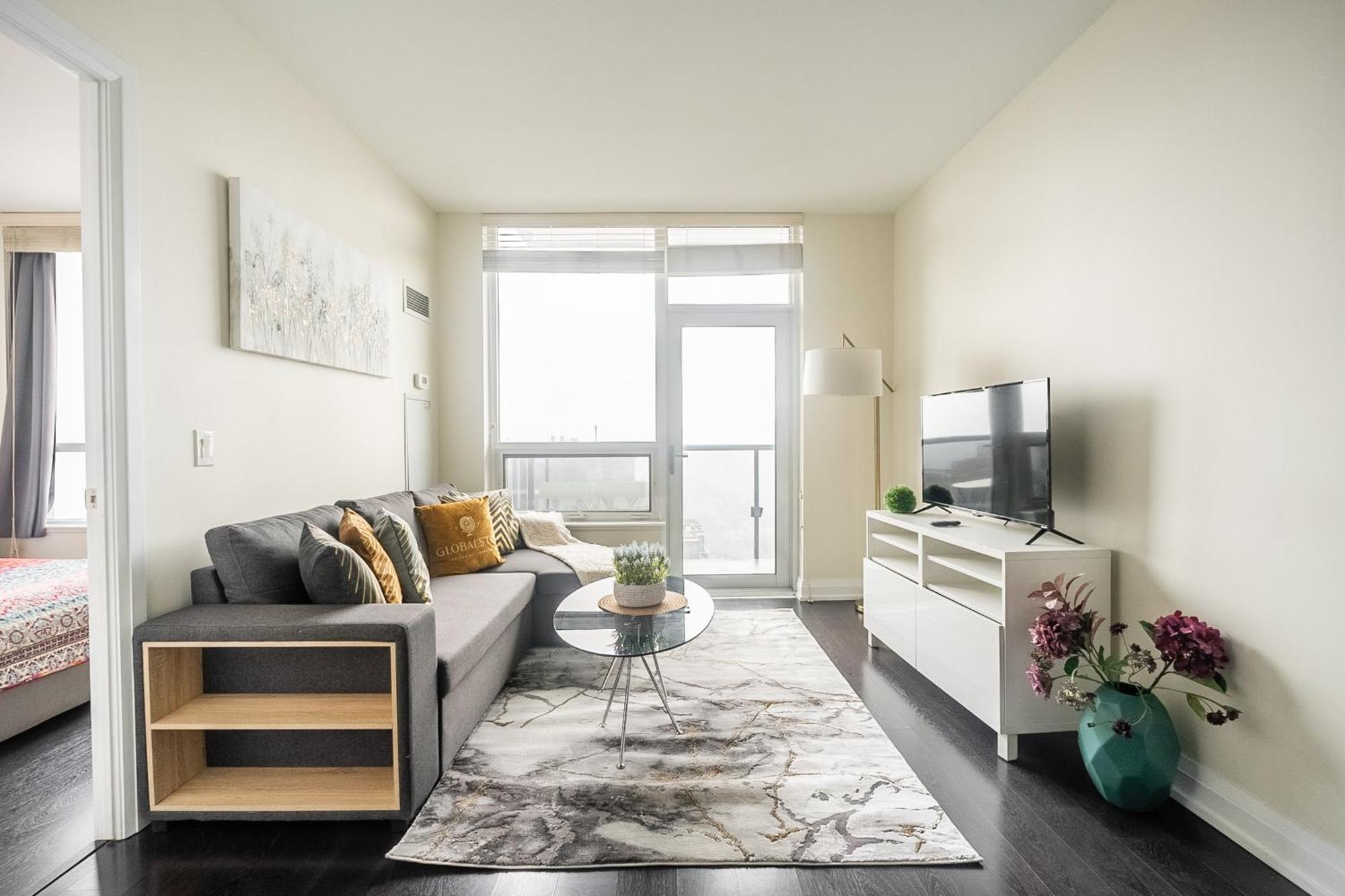 Globalstay Modern Apartments In North York Skyscraper Торонто Экстерьер фото