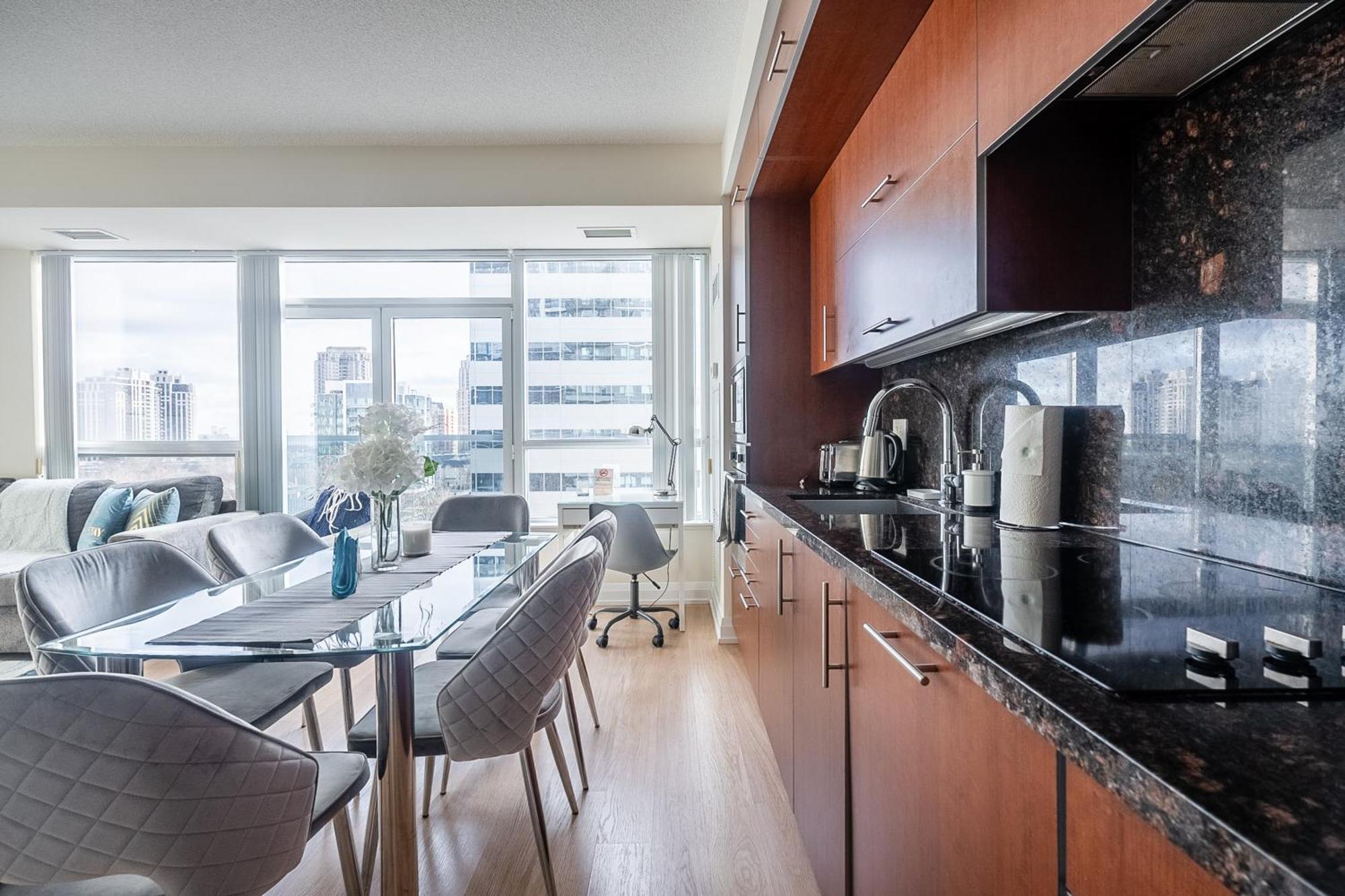 Globalstay Modern Apartments In North York Skyscraper Торонто Экстерьер фото
