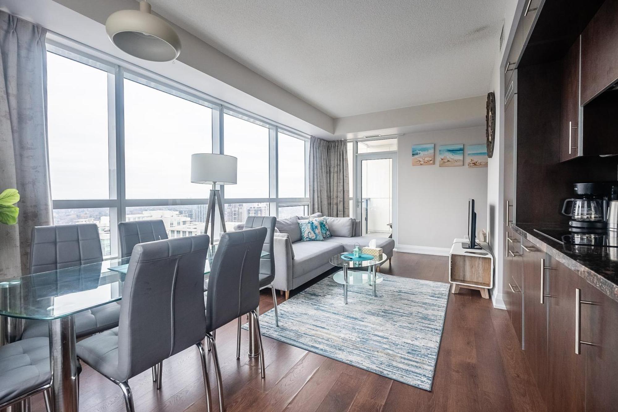 Globalstay Modern Apartments In North York Skyscraper Торонто Экстерьер фото