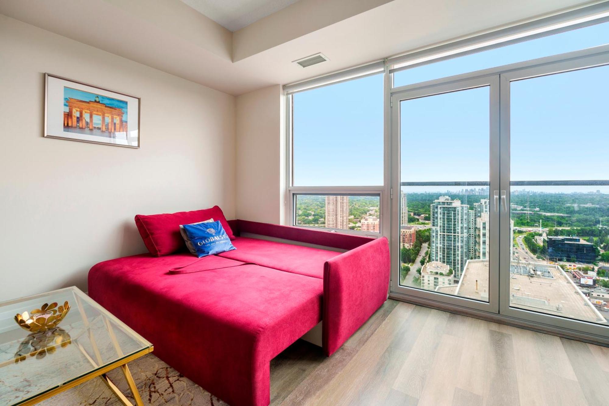 Globalstay Modern Apartments In North York Skyscraper Торонто Экстерьер фото
