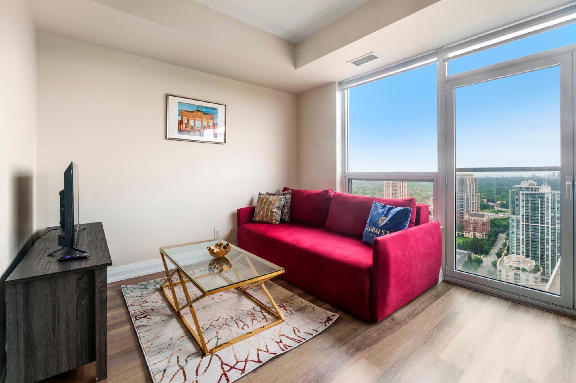 Globalstay Modern Apartments In North York Skyscraper Торонто Экстерьер фото