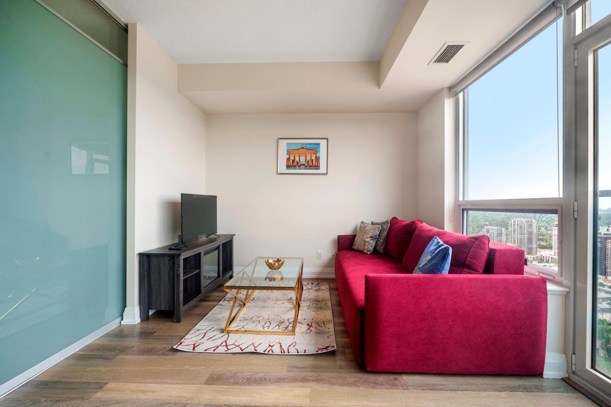 Globalstay Modern Apartments In North York Skyscraper Торонто Экстерьер фото
