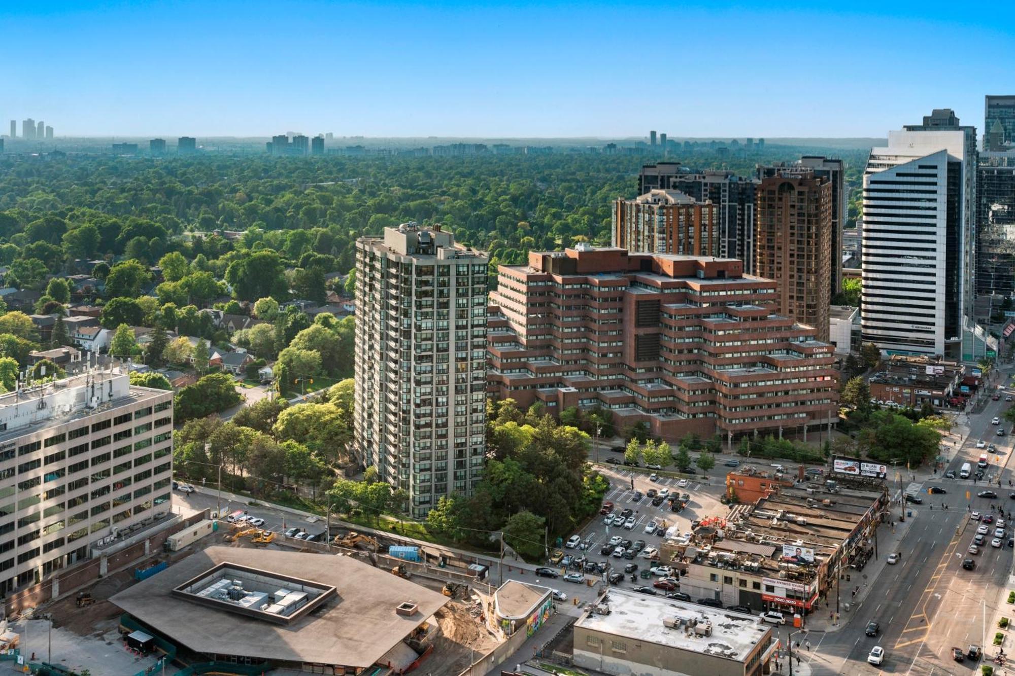 Globalstay Modern Apartments In North York Skyscraper Торонто Экстерьер фото