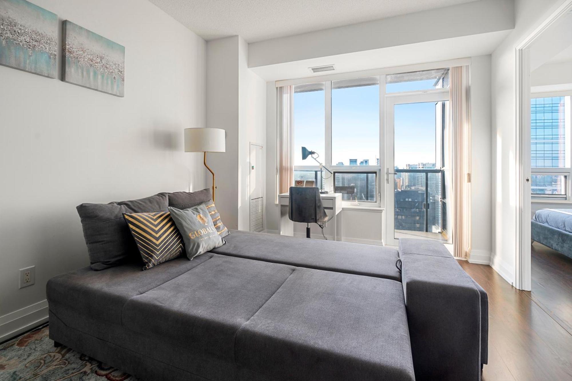 Globalstay Modern Apartments In North York Skyscraper Торонто Экстерьер фото