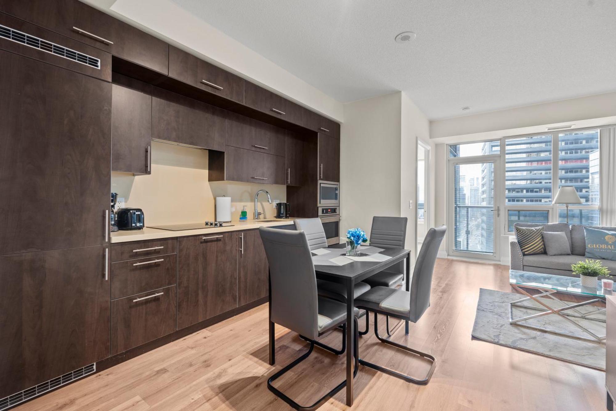 Globalstay Modern Apartments In North York Skyscraper Торонто Экстерьер фото